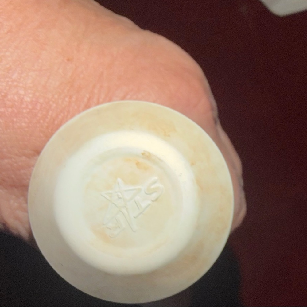 White Baton with Star Logo